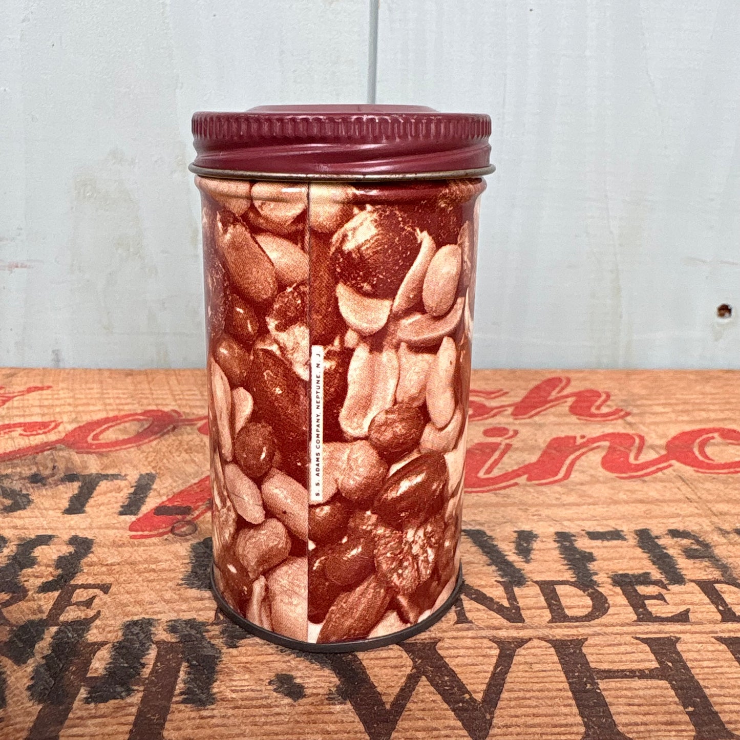 【1970s USA vintage】Fancy Salted Mixed Nuts Snake Can Toy