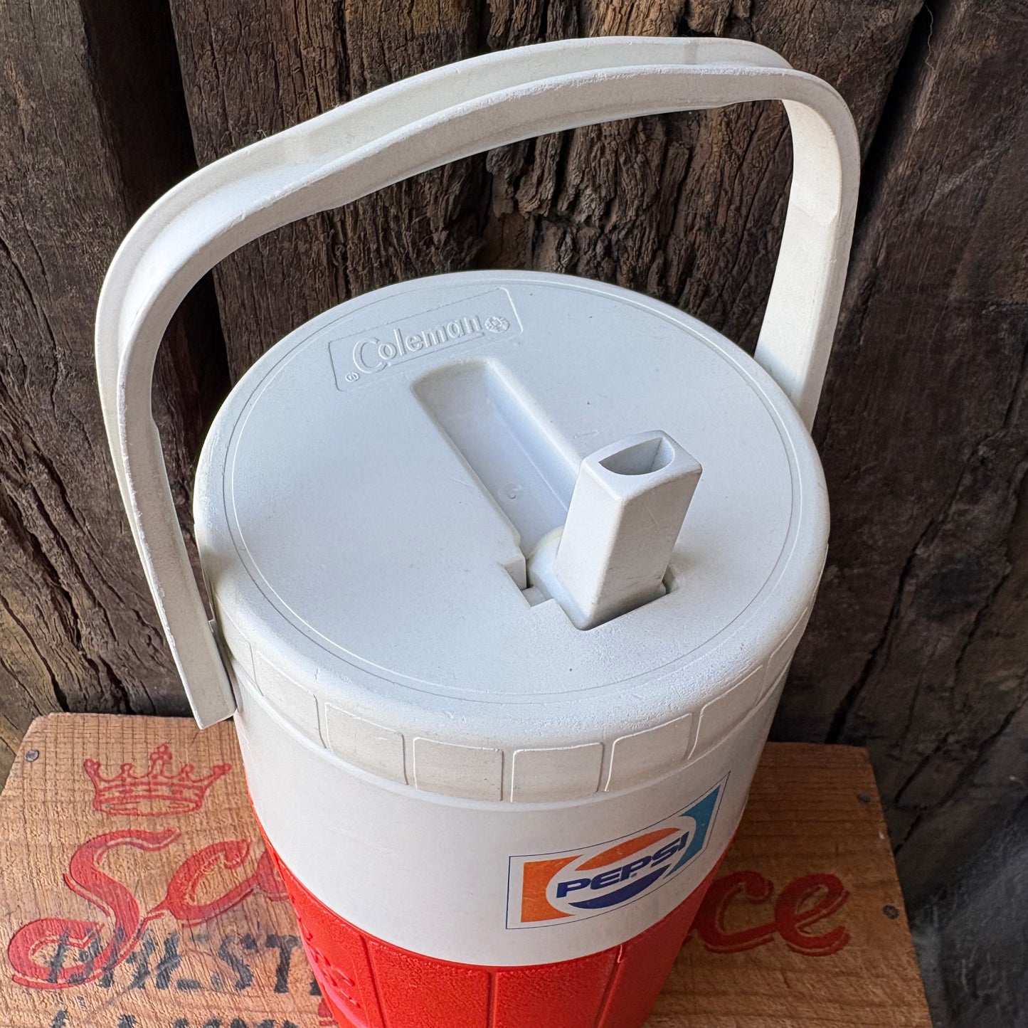 【1980s USA vintage】Coleman Water Jug Pizza Hut Pepsi