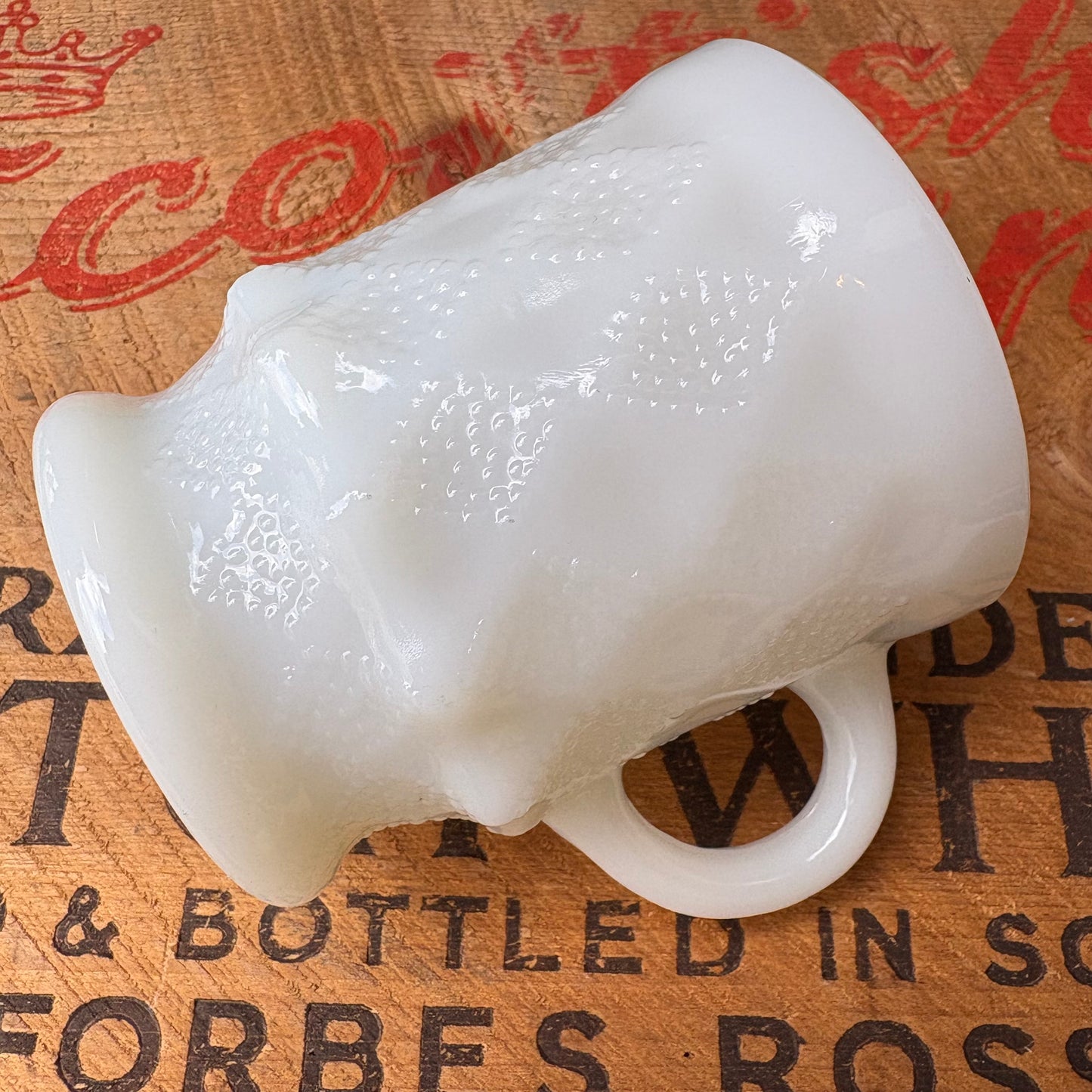 【1977- USA vintage】Fire-King Kimberley mug White