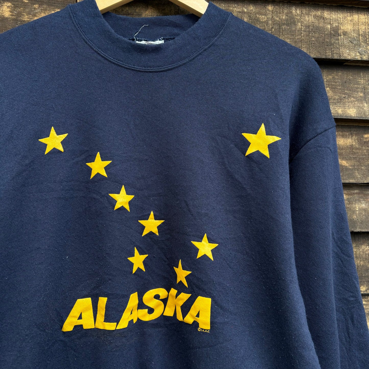 【USA vintage】sweat ALASKA