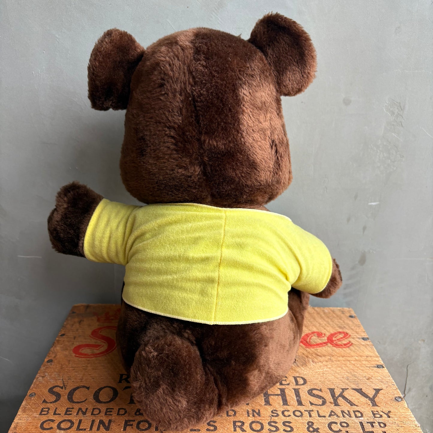 【1970s-1980s vintage】DAKIN Lucky in Las Vegas Bear Plush
