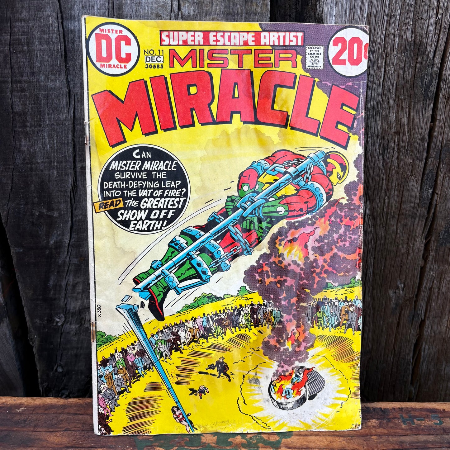 【1972 USA vintage】American comic MISTER MIRACLE