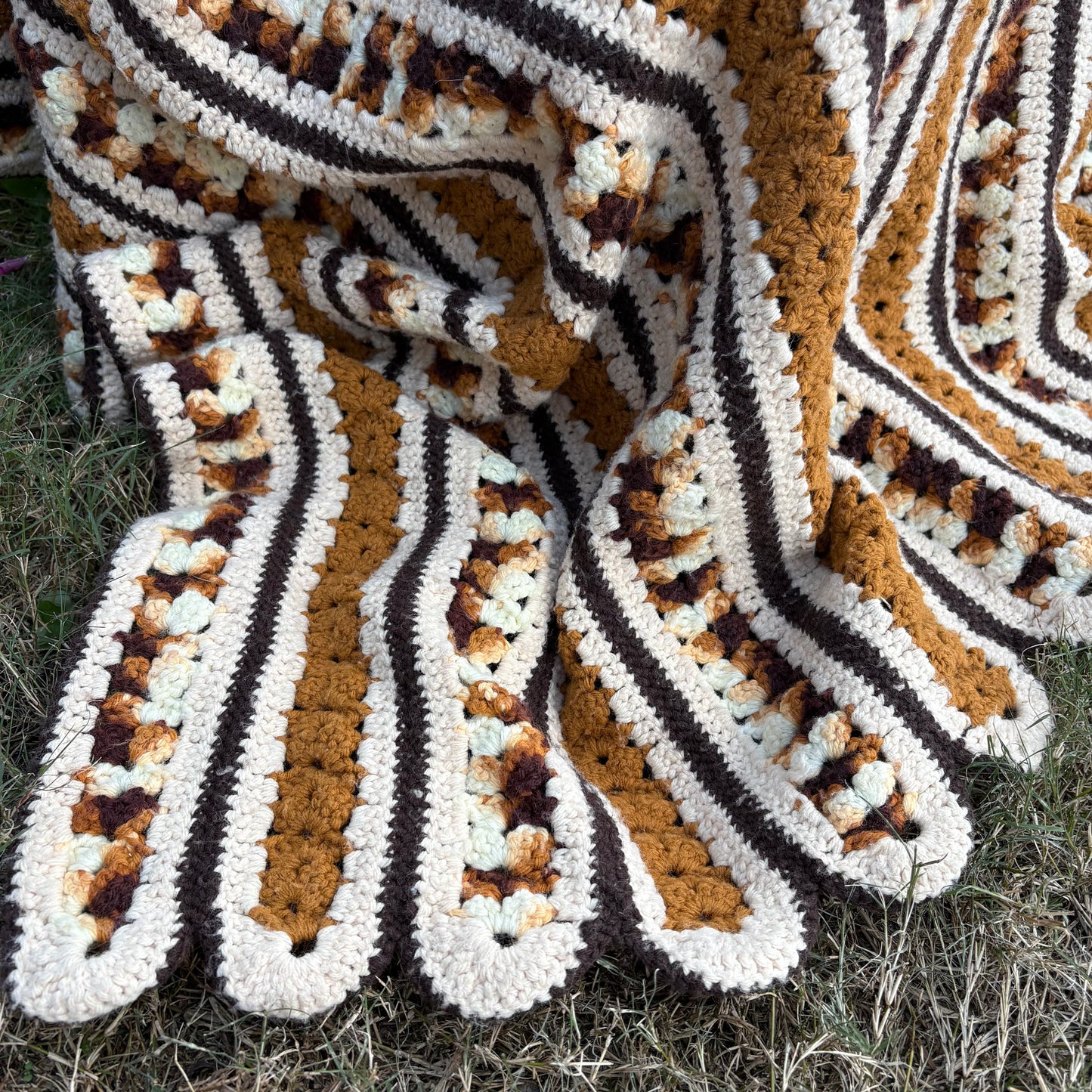 【 USA vintage】granny blanket