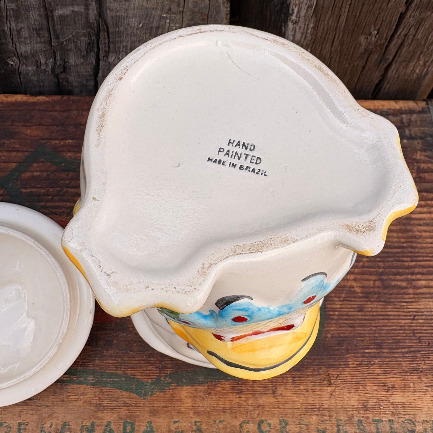 【vintage】Disney Donald Duck Cookie Jar