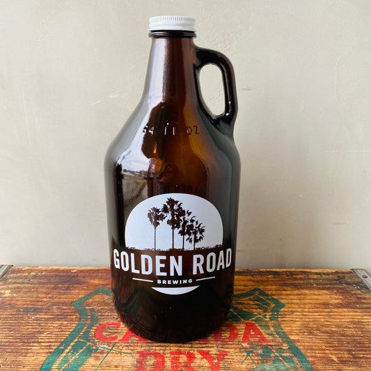 【USA vintage】GOLDEN ROAD BREWING 64oz beer jug