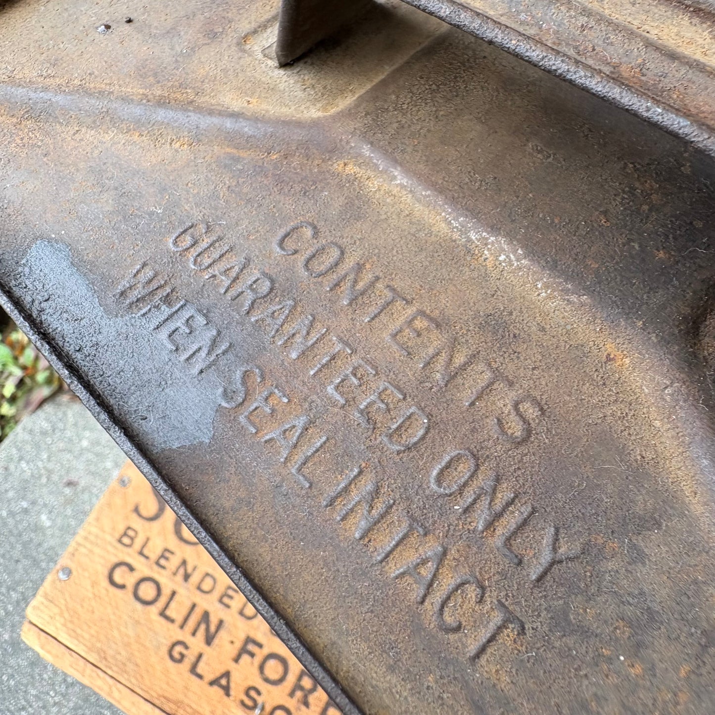 【USA vintage】Fleet Oil Co. CARGO MOTOR OIL Can