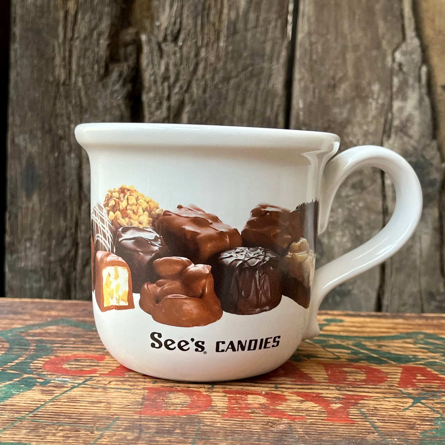 【USA vintage】See’s Candies Coffee Mug