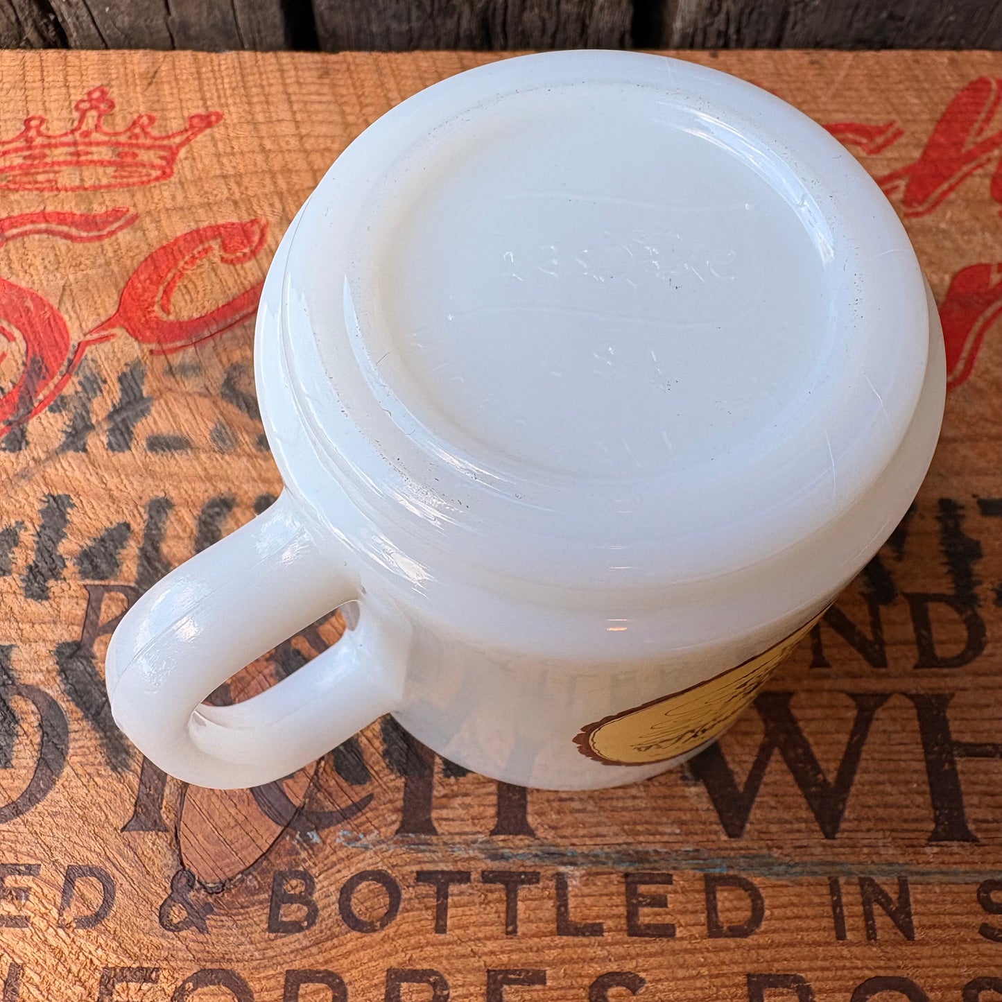 【USA vintage】GLASBAKE “ALASKA HIGHWAY” Mug