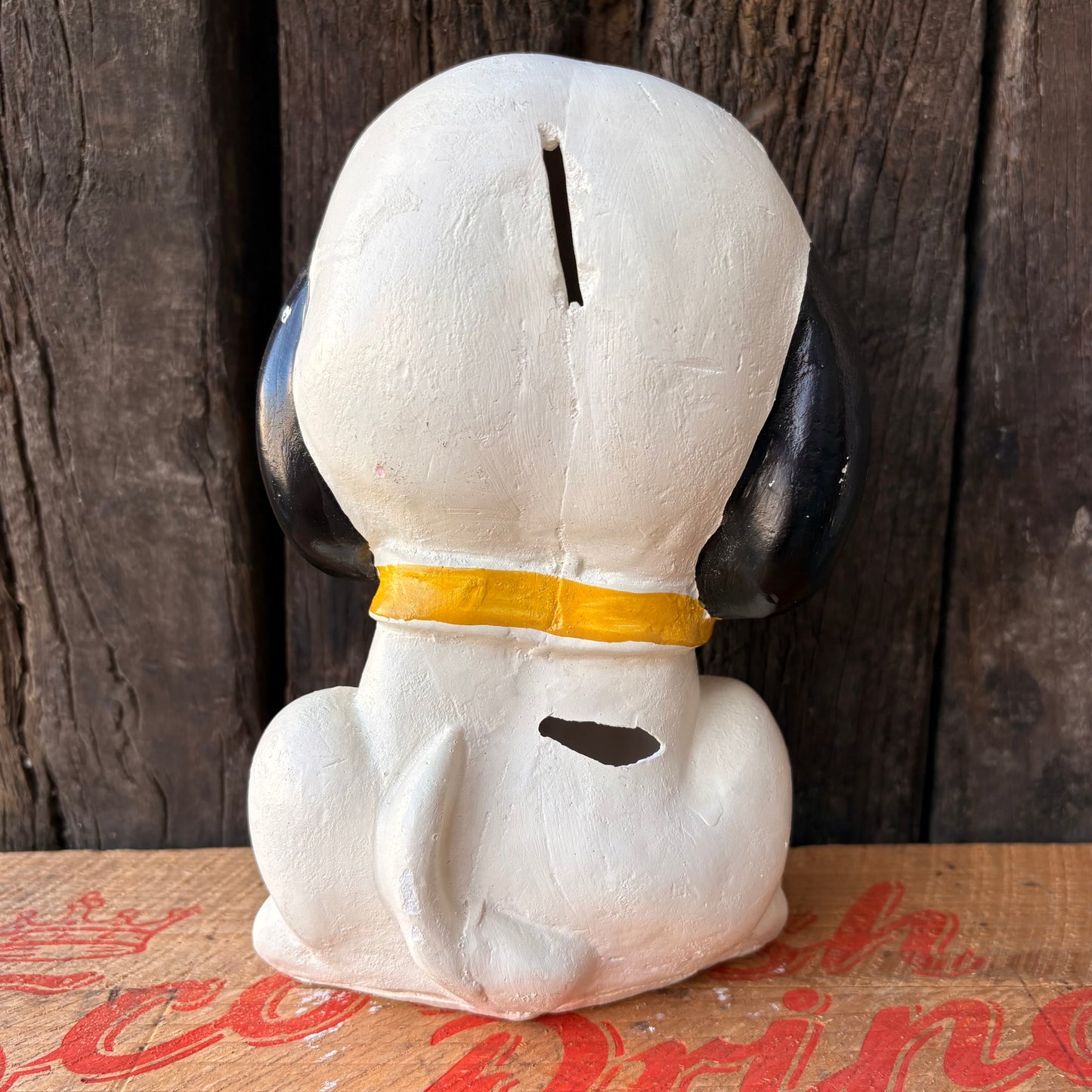 【USA vintage】 SNOOPY coin bank