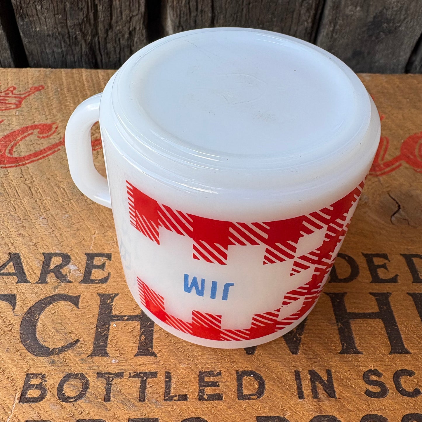 【USA vintage】FEDERAL name mugcup