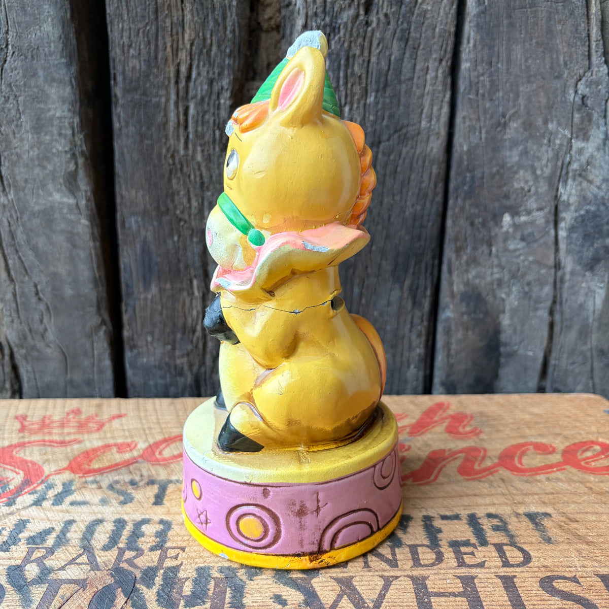 【Japan vintage】Circus Donkey Figurine