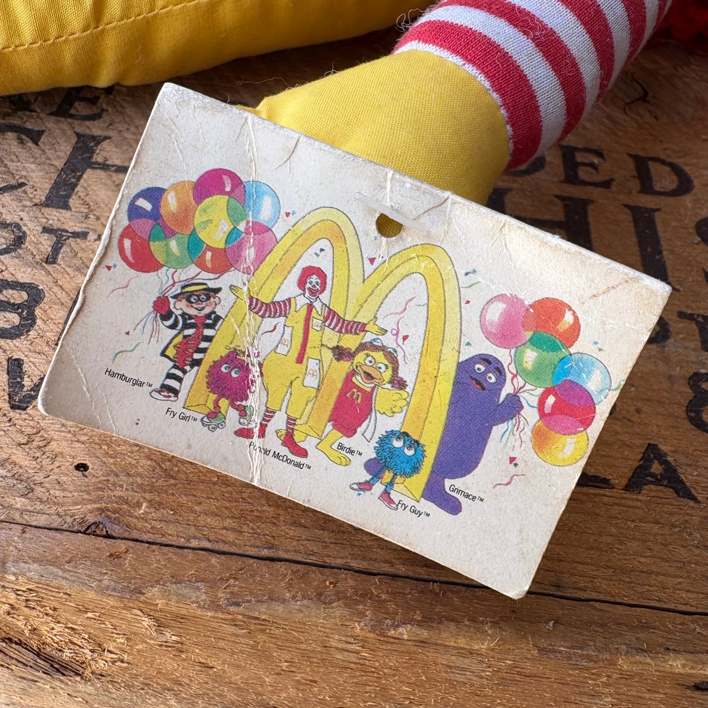 【1984 vintage】 McDonald’s Ronald McDonald Doll