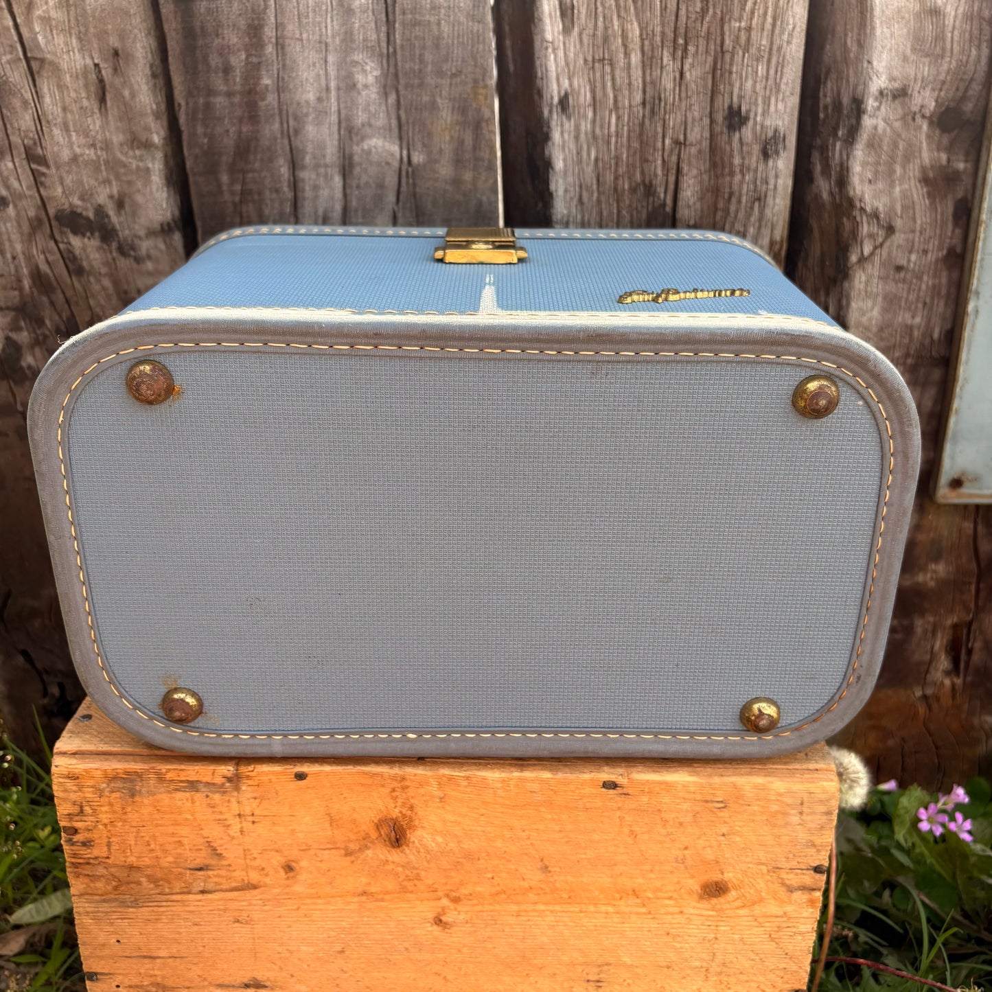 【1950s USA vintage】Baltimore Luggage Train Case