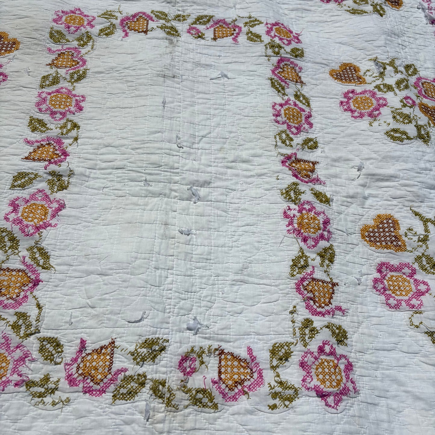 【USA Vintage】Floral Quilt
