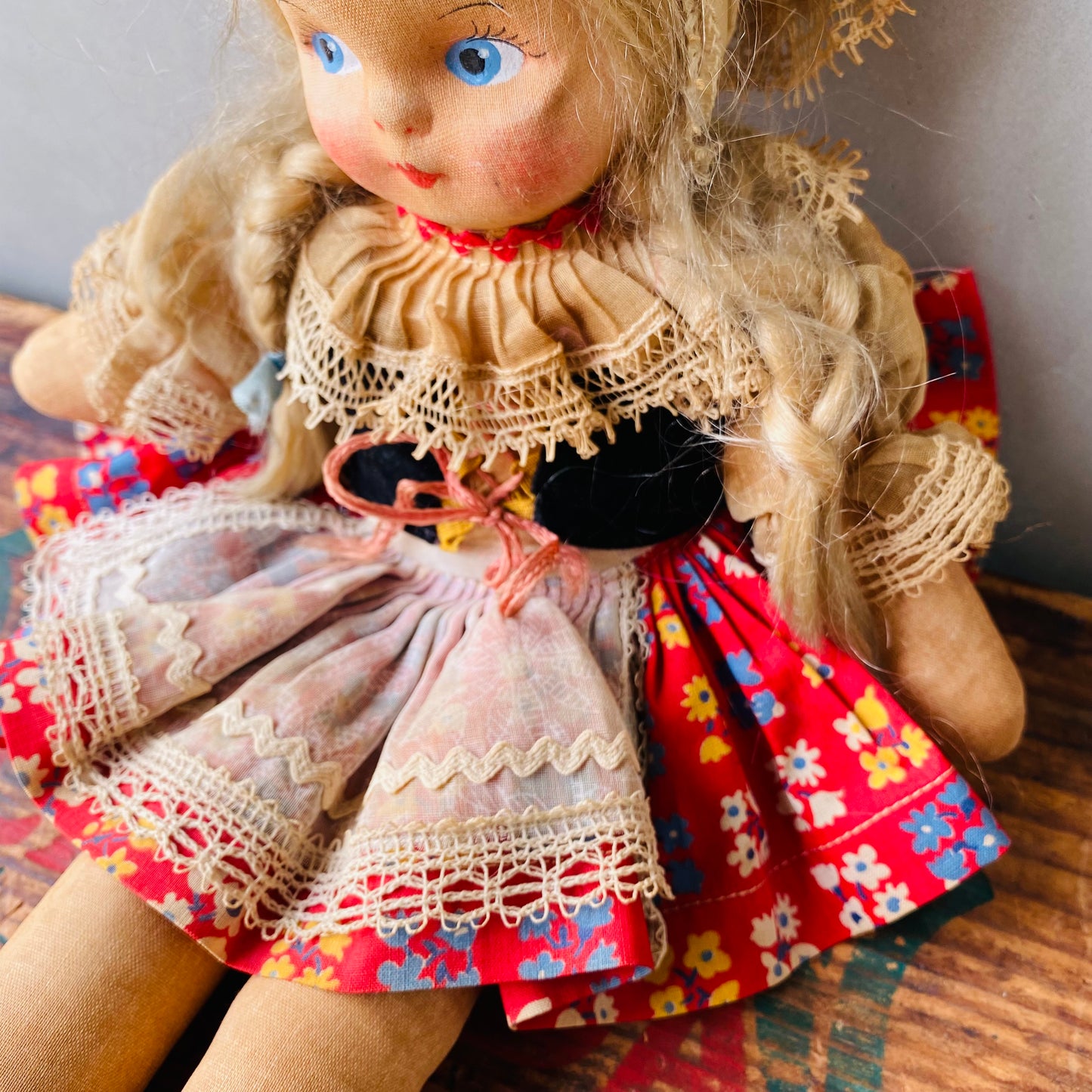 【1940s-1950s vintage】 doll