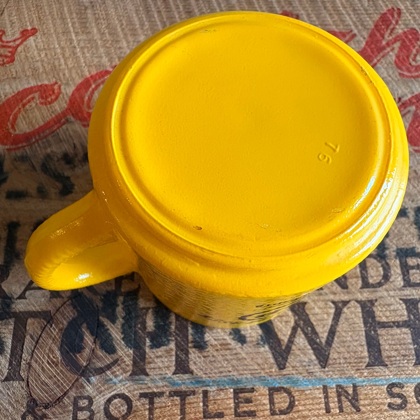 【1970s USA vintage】Hazel-Atlas CO-OP advertising mug