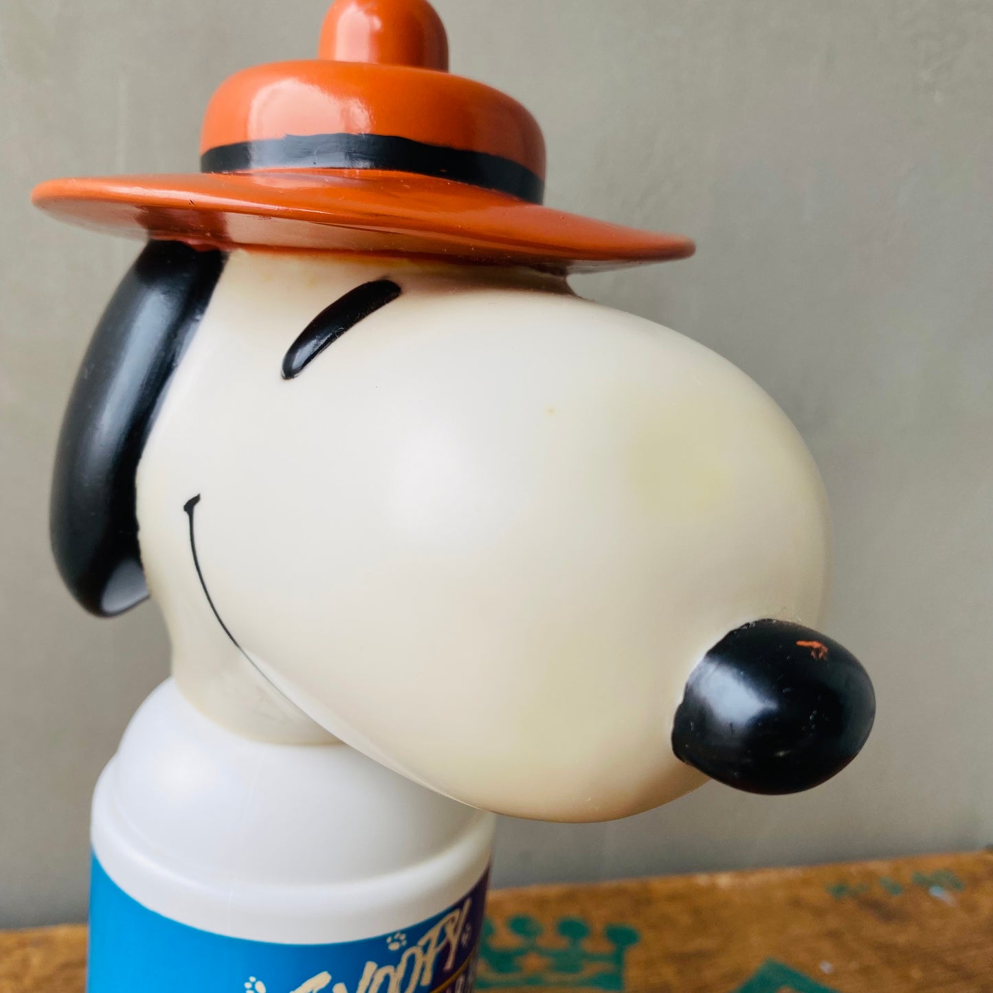 【USA vintage】SNOOPY BUBBLE BATH BOTTLE ①