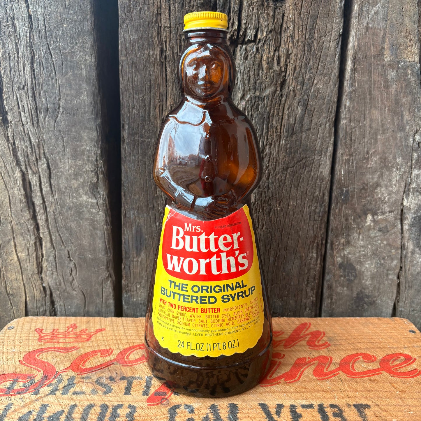 【1970s USA vintage】Mrs. Butter worth’s syrup bottle