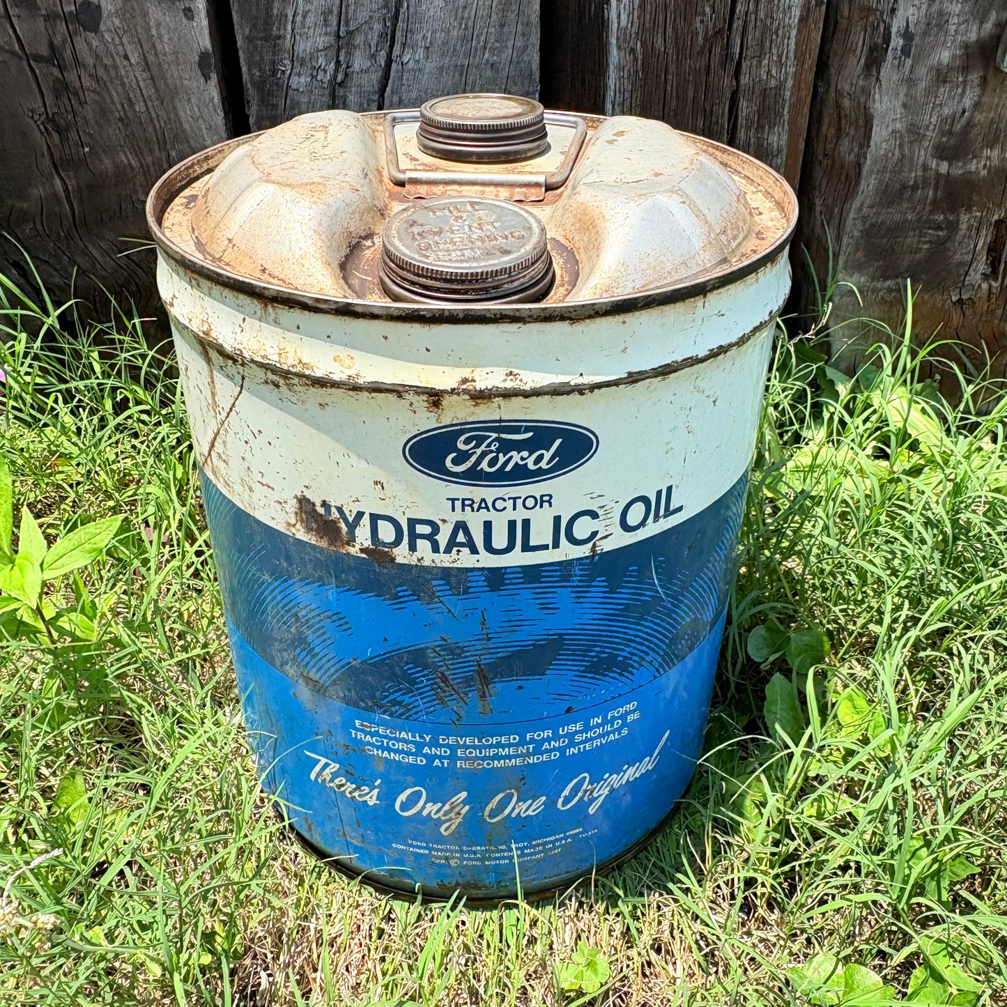 【1970s USA vintage】Ford Tractor Hydraulic Oil Can