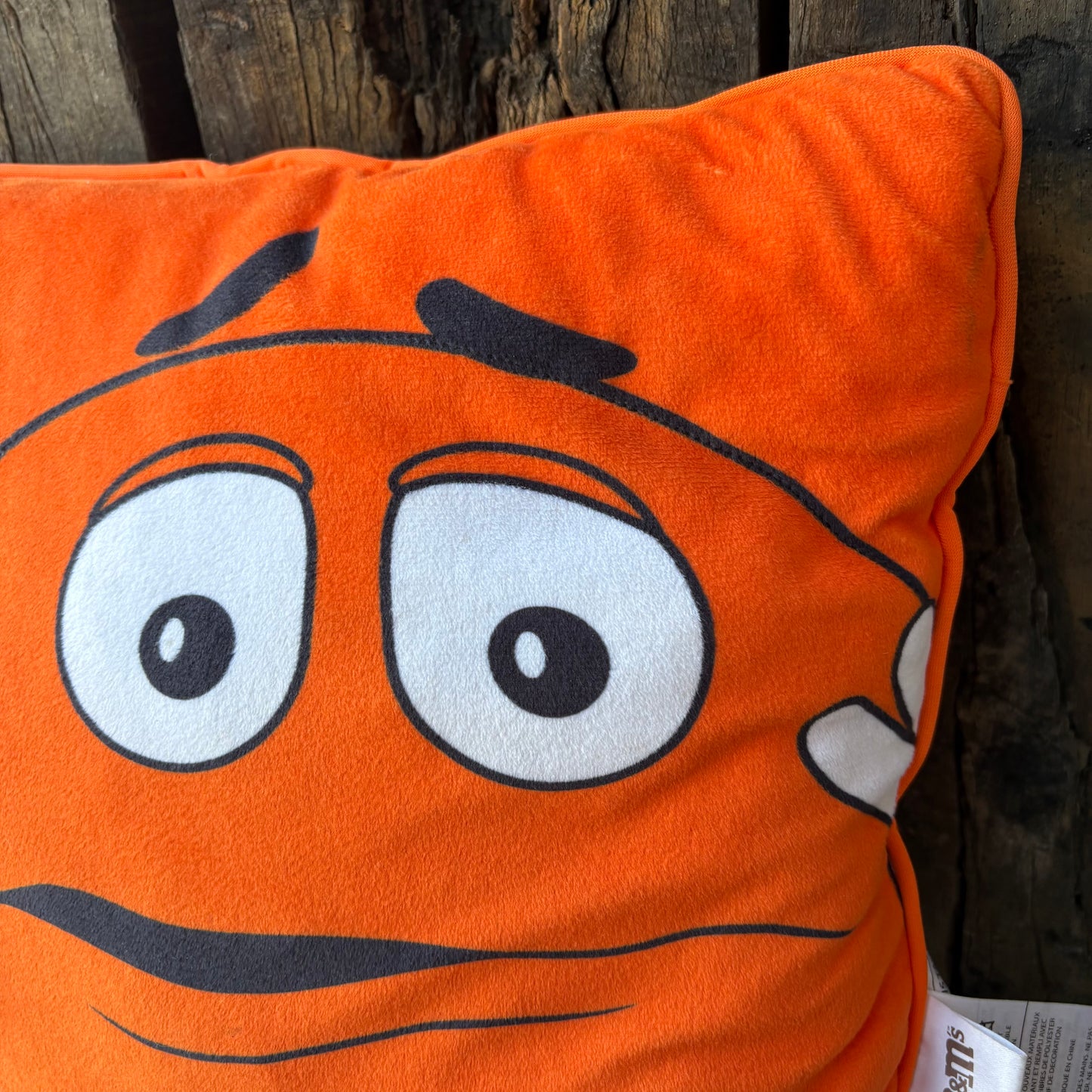 M&M’s Orange Character Cushion
