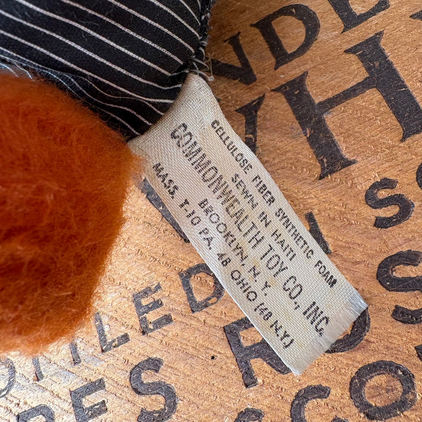 【1970s USA vintage】COMMONWEALTH TOY talking bear