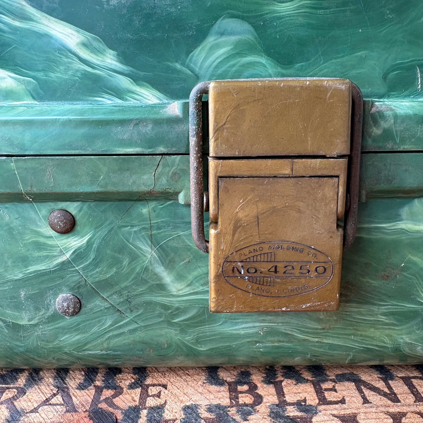 【1950s USA vintage】PLANO Tackle Box