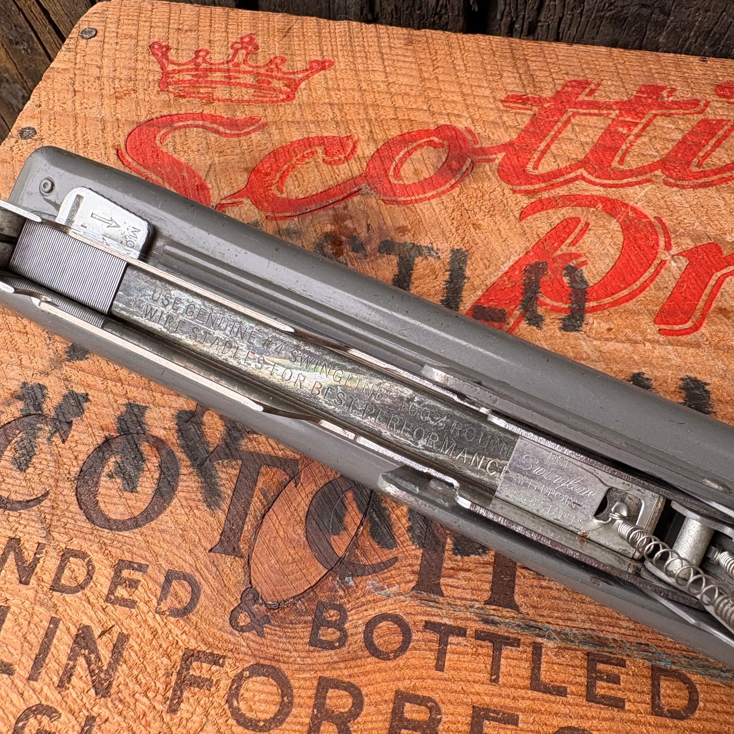 【USA vintage】Swingline Stapler Gray Office Tool