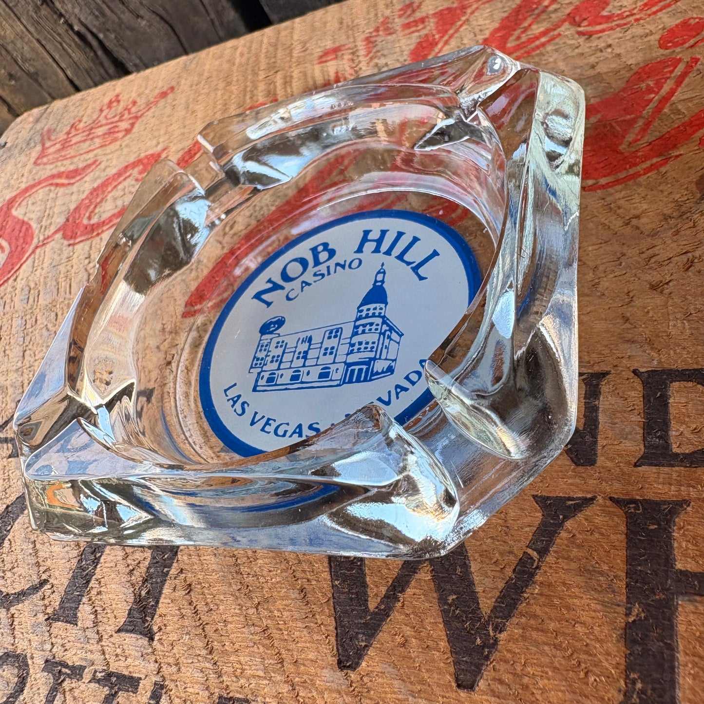 【USA vintage】advertising ashtray NOB HILLCASINO
