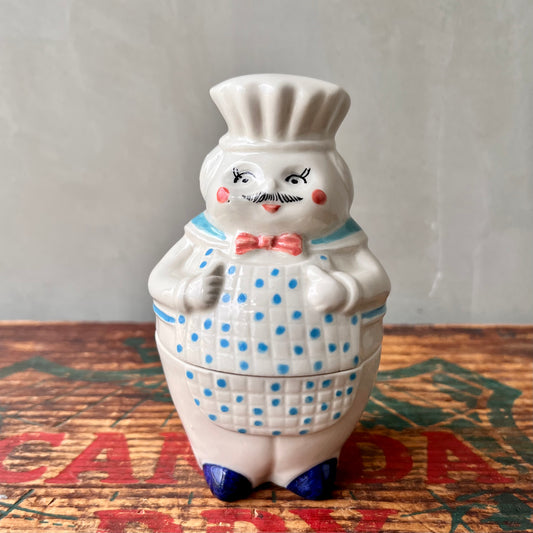 【USA vintage】Chef Ceramic Case