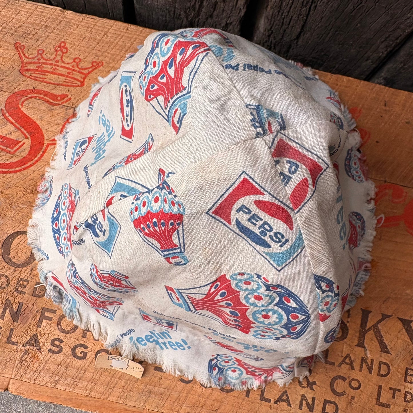 【1970s vintage】Pepsi “Feelin’ Free!” hat Sears GIRLS