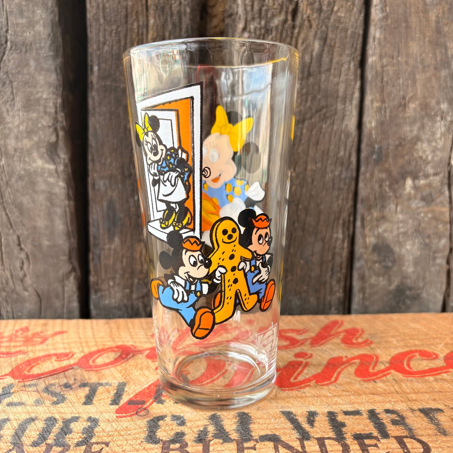 【1970s USA vintage】PEPSI Collector Series Disney Minnie Glass