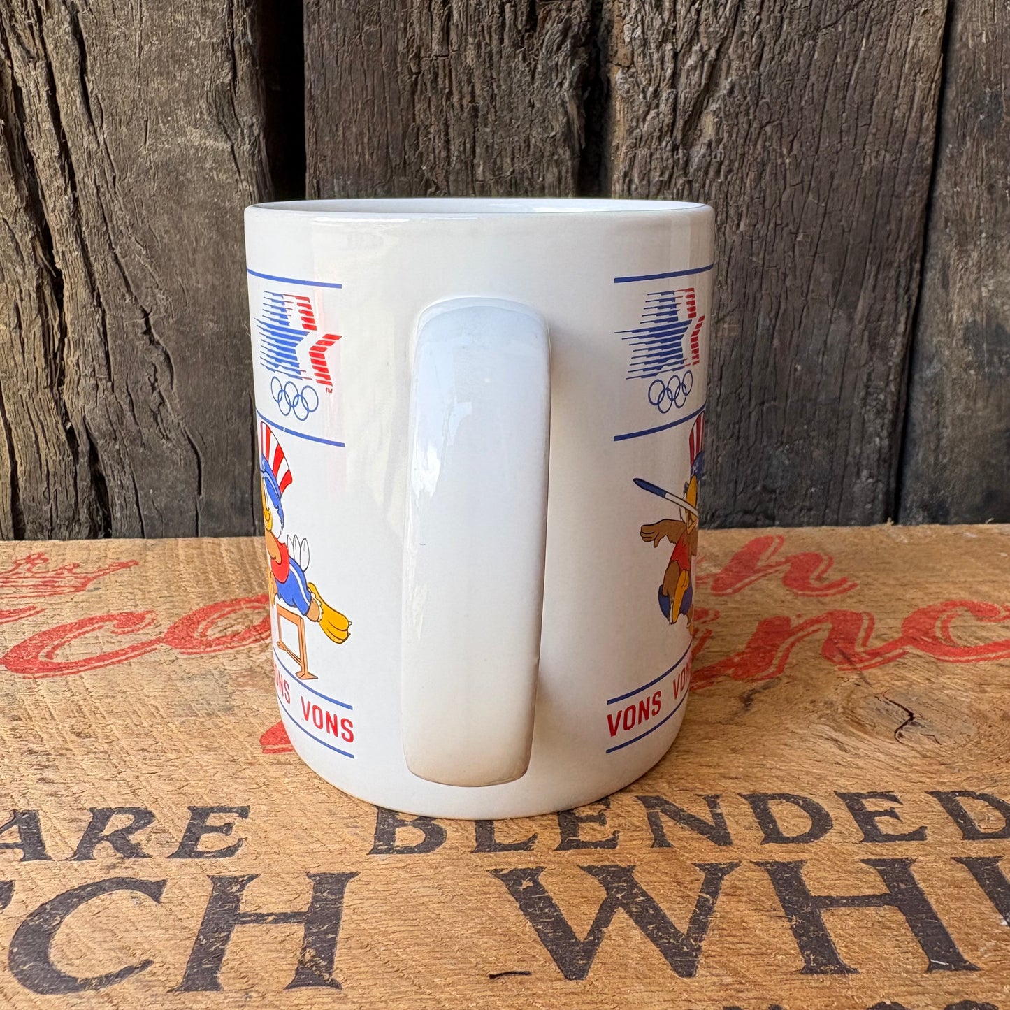 【1980s USA vintage】Papel Sam the Olympic Eagle Mug