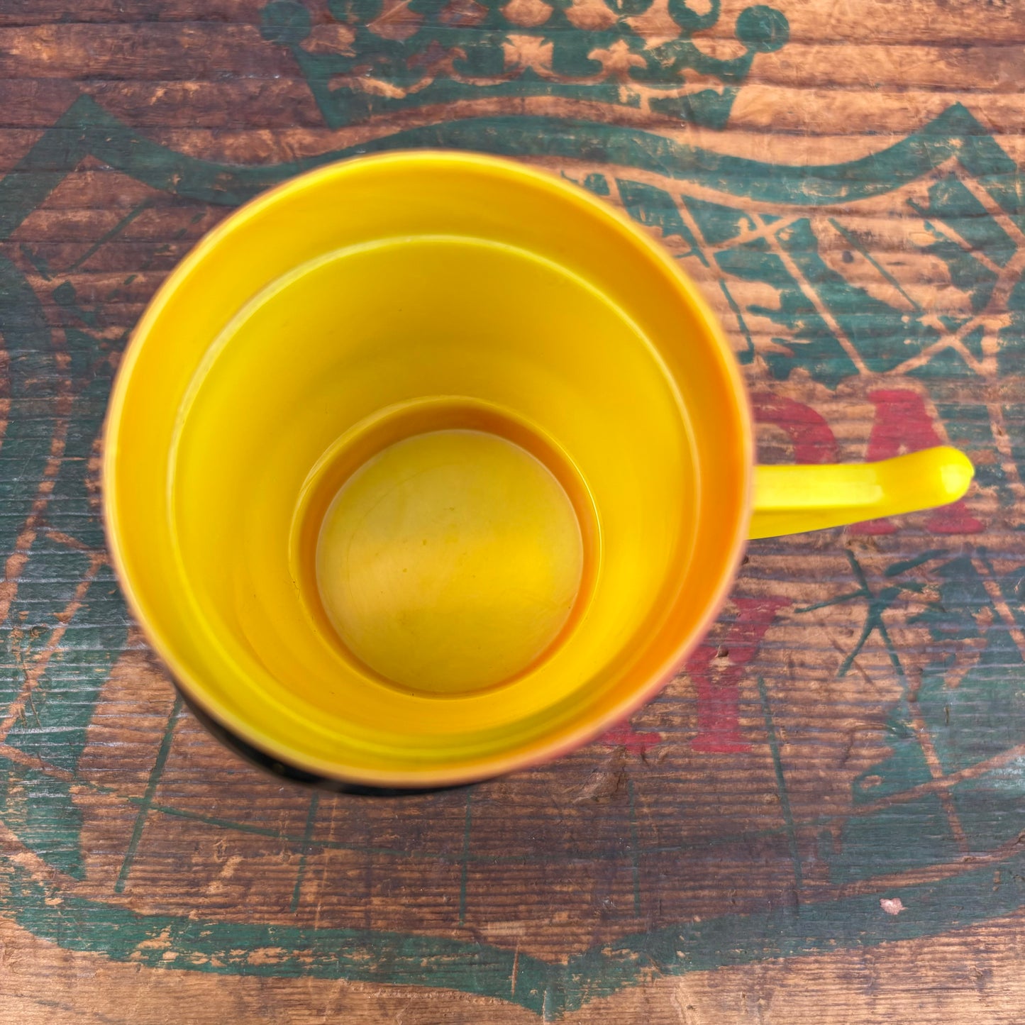 【1969 USA vintage】FunnyFace mug cup Lefty Lemon