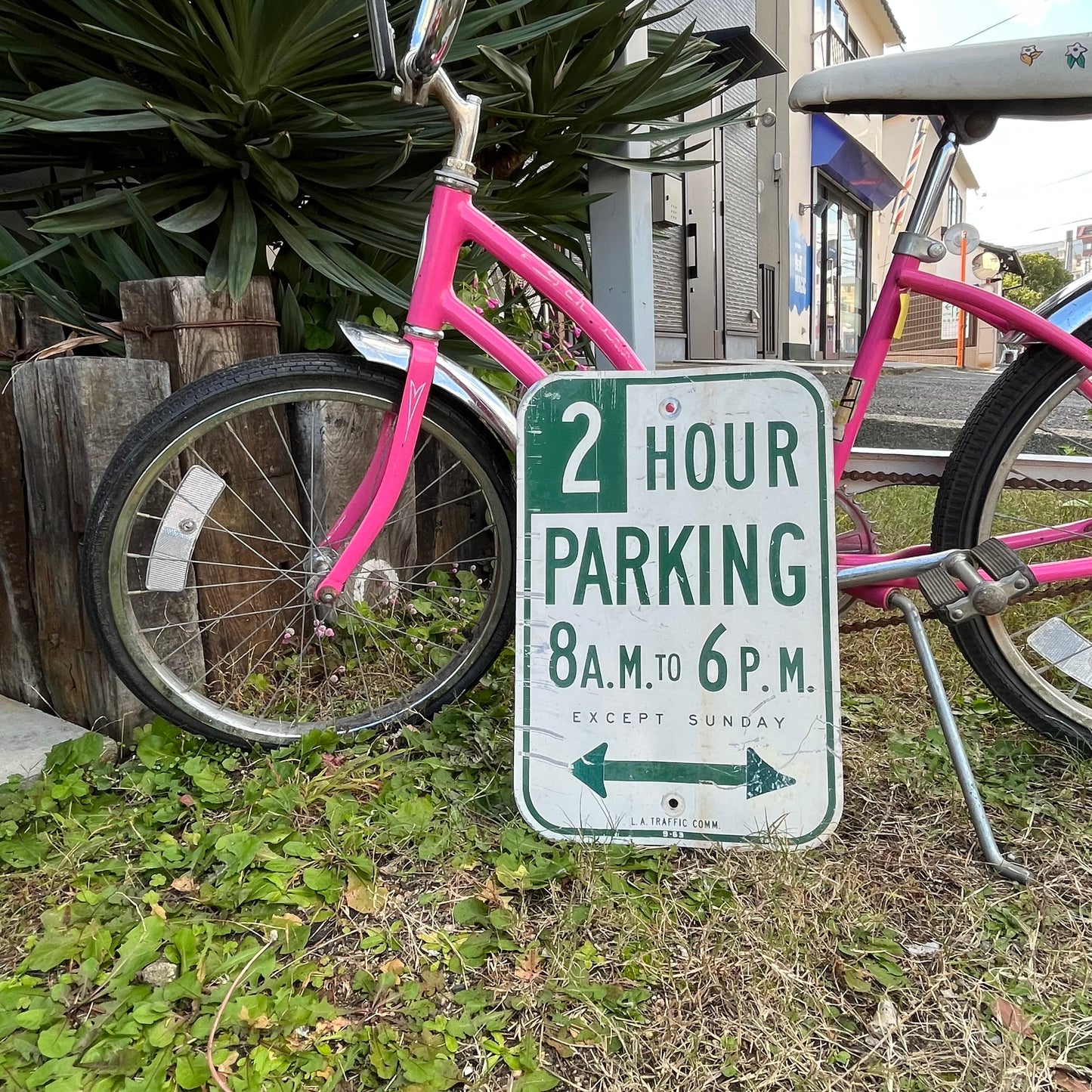 【USA vintage】Parking Sign