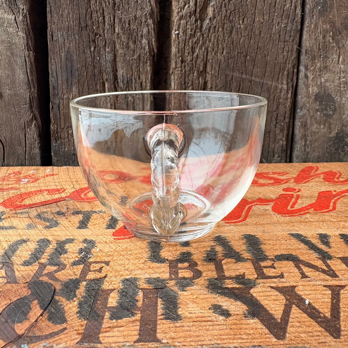 【USA vintage】Federal Glass Snack Set Cup