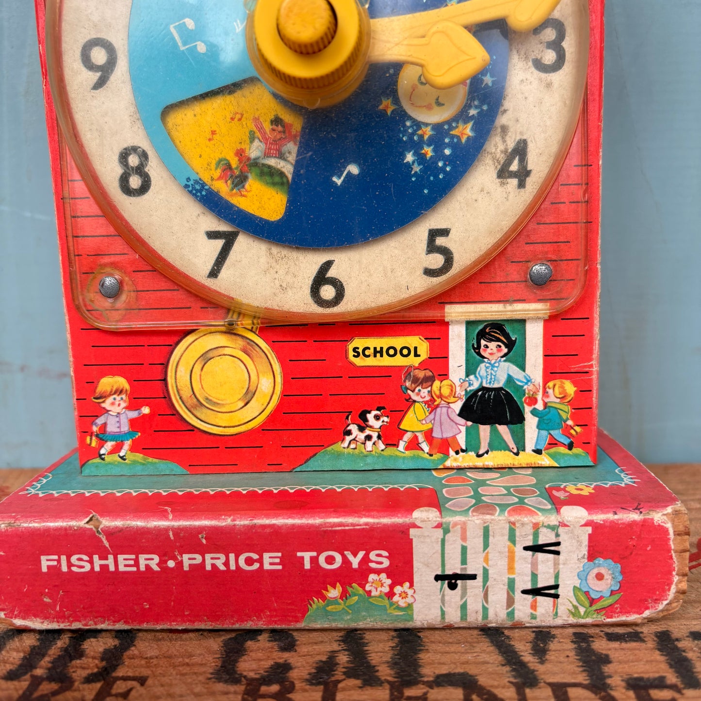 【1960s USA vintage】FISHER PRICE MusicBox