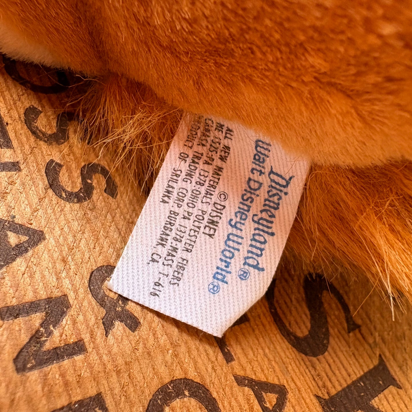 【vintage】Disney Lady and the Tramp Lady Plush Doll