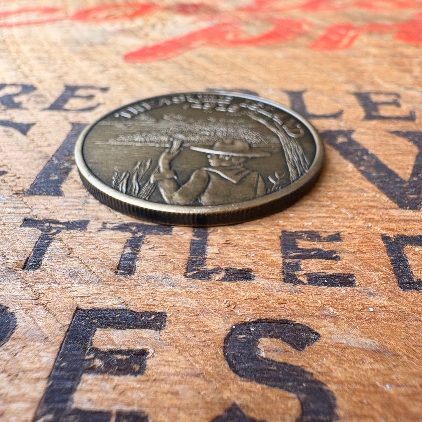 【1980s USA vintage】BOY SCOUTS OF AMERICA 1915 Commemorative Coin