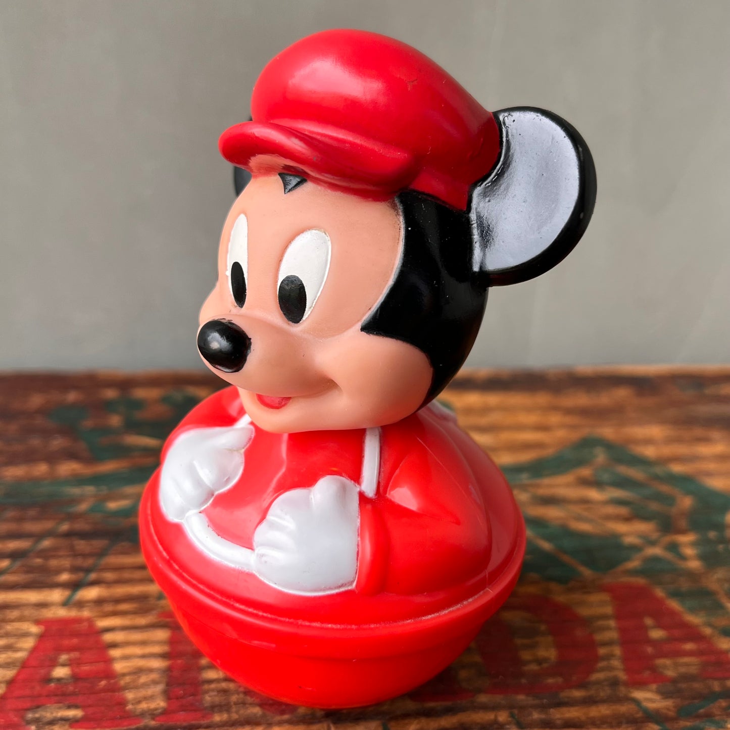 【80's USA vintage】Baby Mickey Mouse Roly Poly