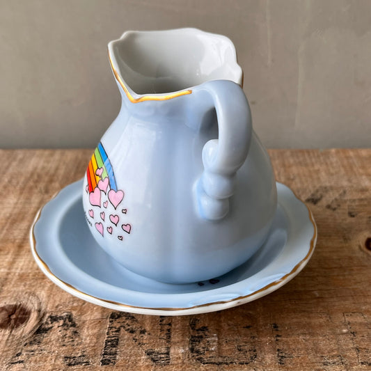 【JAPAN Vintage】Magic Mountain Rainbow Creamer