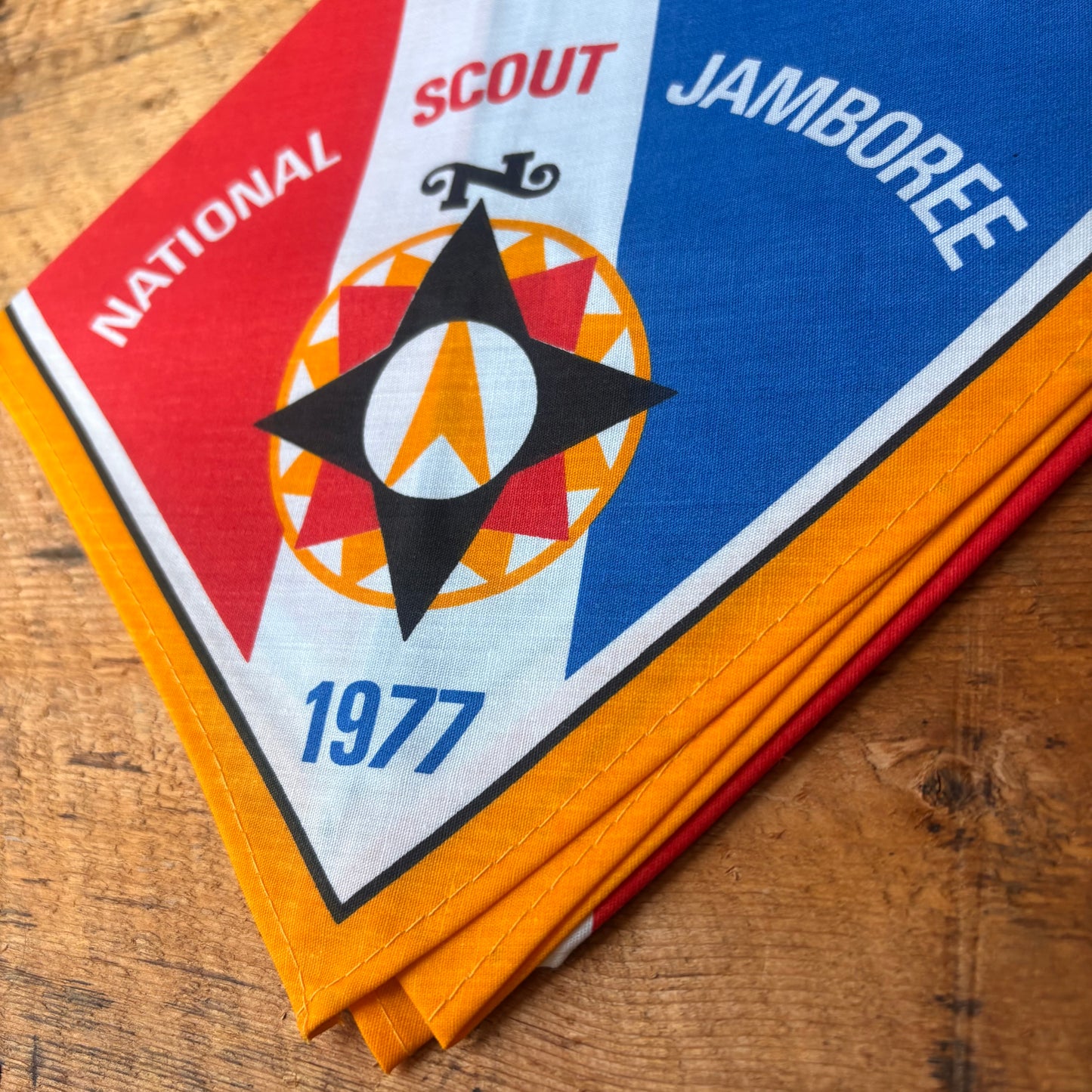 【1970s USA vintage】1977 National Scout Jamboree Bandana