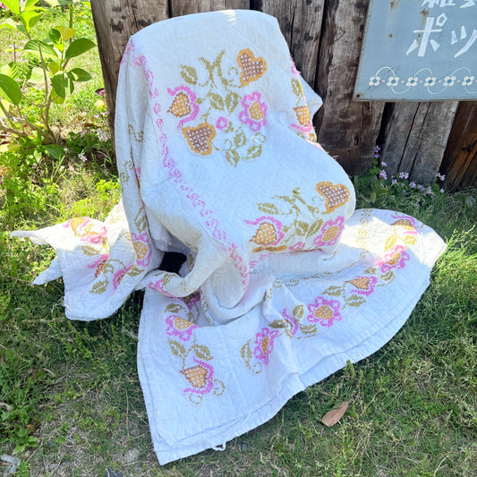 【USA Vintage】Floral Quilt