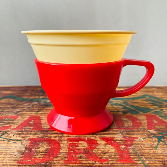 【1970s USA vintage】SOLO COZY CUP RED