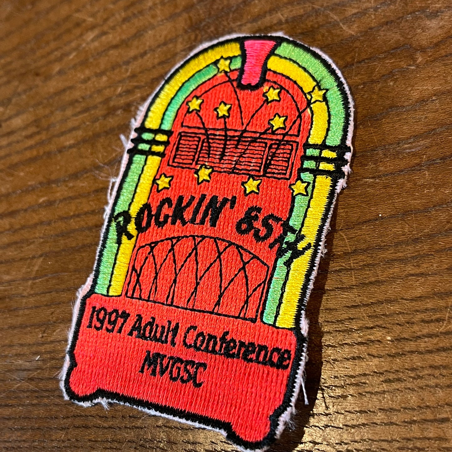 【USA vintage】ワッペン　ROCKIN’ 85TH