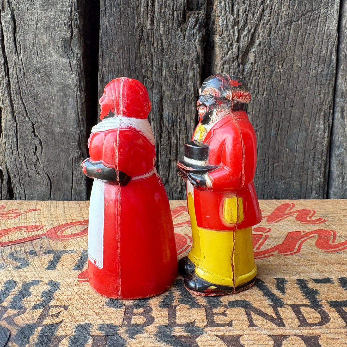 【1950s USA vintage】Aunt Jemima & Mose Salt & Pepper