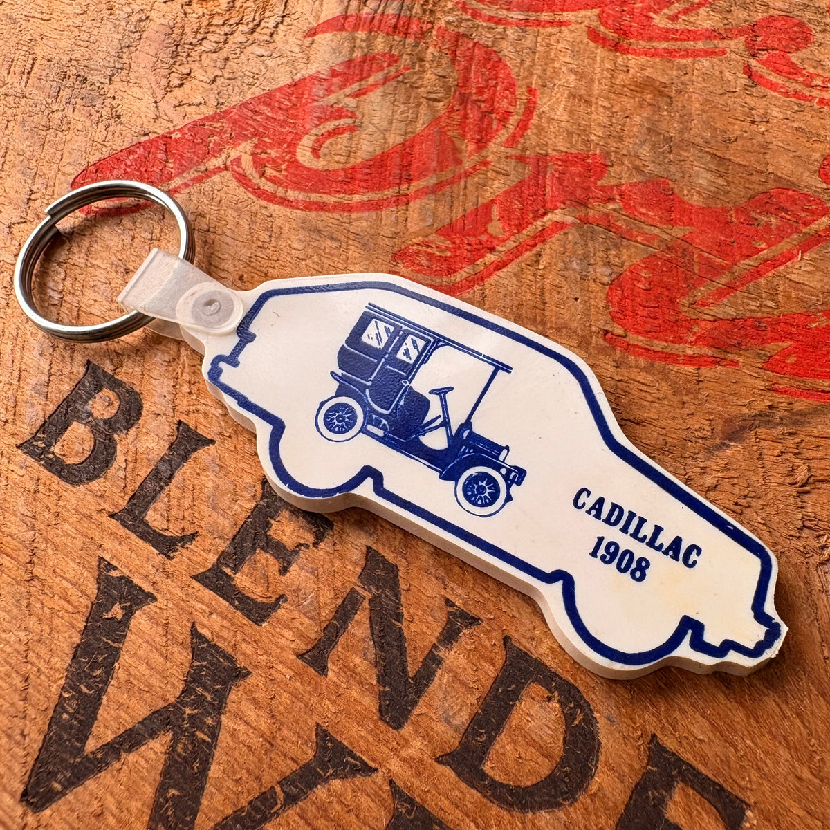 【1983 USA vintage】Advertising Key Ring GENERAL MOTORS