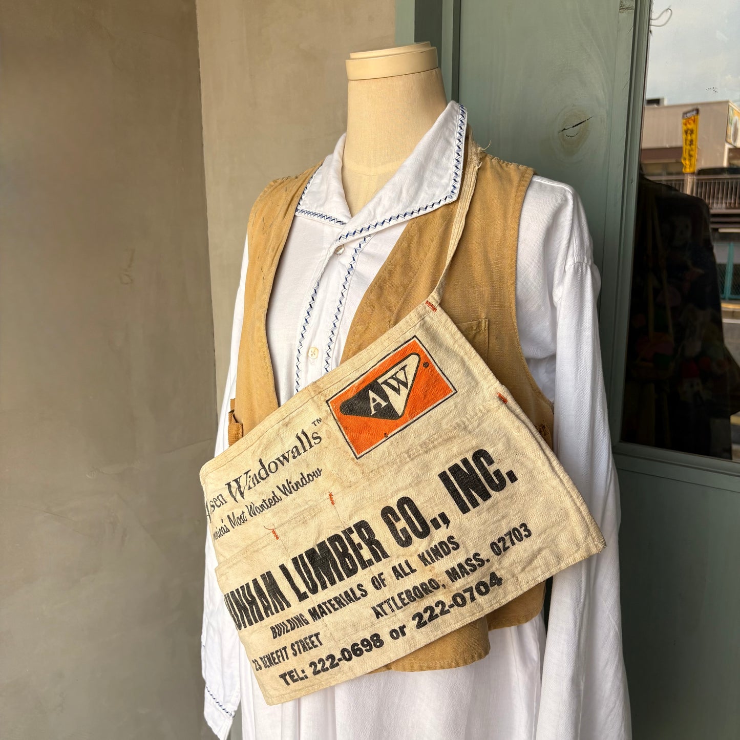 【USA vintage】work apron