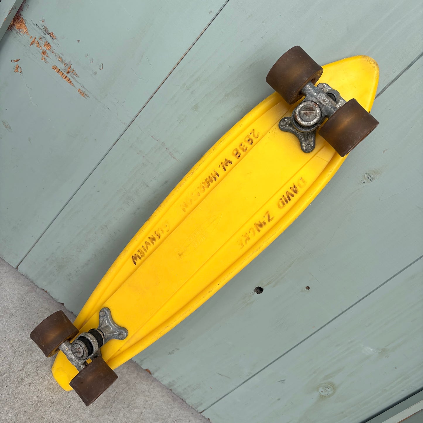 【1970s USA vintage】Super Surfer Big Banana Skateboard