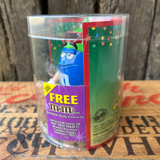 【USA】M&M's bendable body characters BLUE figure