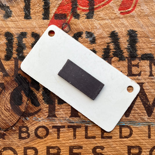 【1980’s USA vintage】Nameplate magnet HAZEL